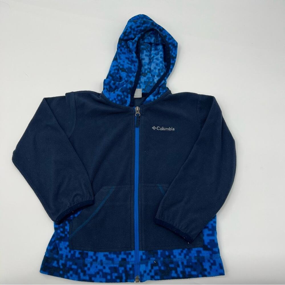 Columbia Boy’s Blue Zip Up Fleece